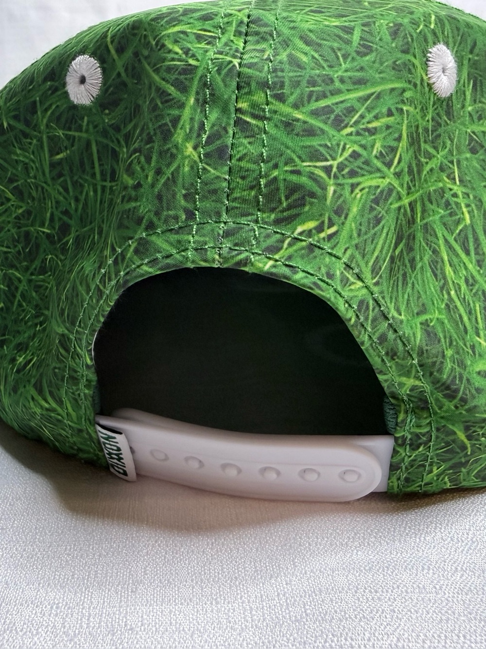 Dixxon Flannel Co Ford Snapback Hat Mens Green Grass Print Rope Trucker Cap - Picture 6 of 8